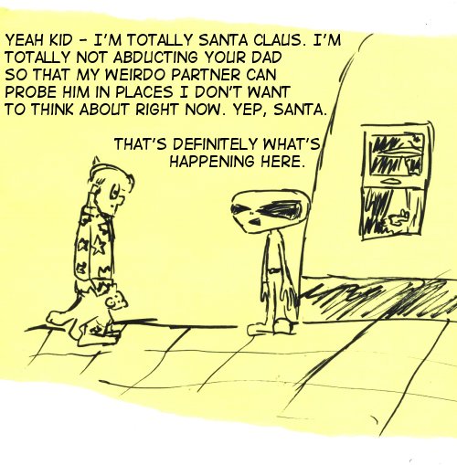 Yep – Totally Santa. Really. Trust Me.