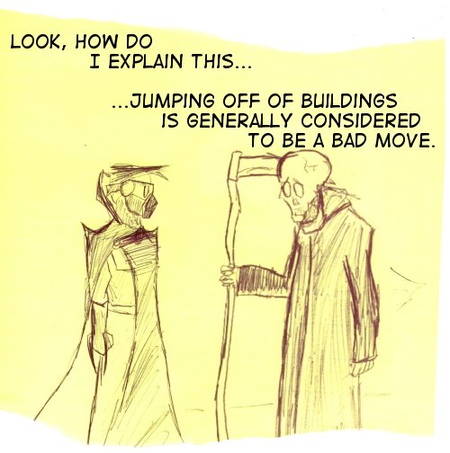 Jumping off of Buildings…