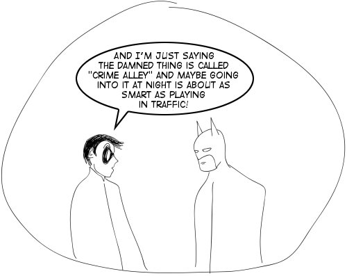 Batman and Robin and Crime Alley